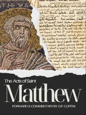 cover image of The Acts of St. Matthew